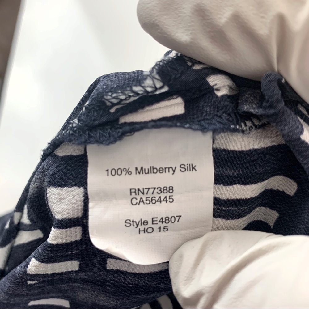 Madewell brushstroke silk retrospect top - Picture 7 of 7